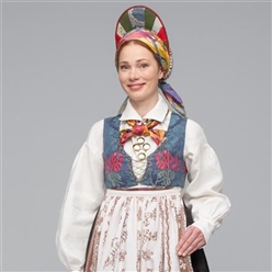 Bilde av Rekonstruert Vest-Agder drakt fra 1810